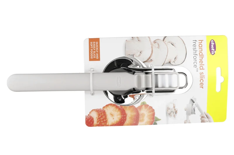Coupe légumes et fruits Chef'n Freshforce en ABS gris