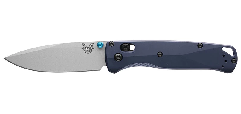 Couteau de Poche Bugout Benchmade aluminium Bleu