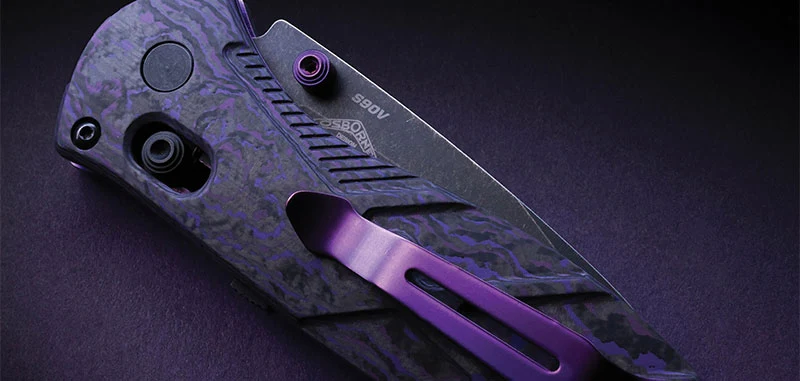 Couteau Benchmade Mini barrage Édition limitée