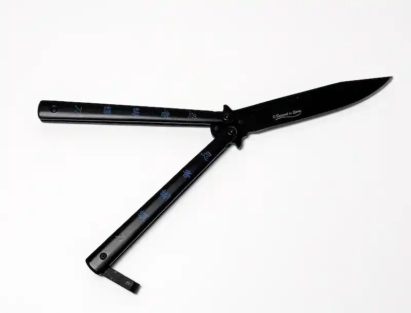 Couteau papillon Balisong Albainox Night Fighter II