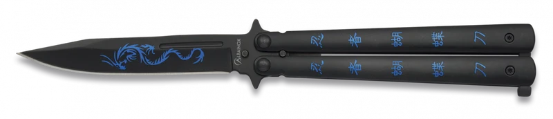 Couteau papillon Balisong Albainox Night Fighter II