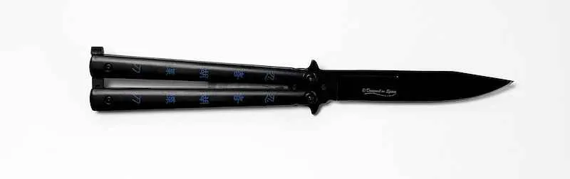 Couteau papillon Balisong Albainox Night Fighter II