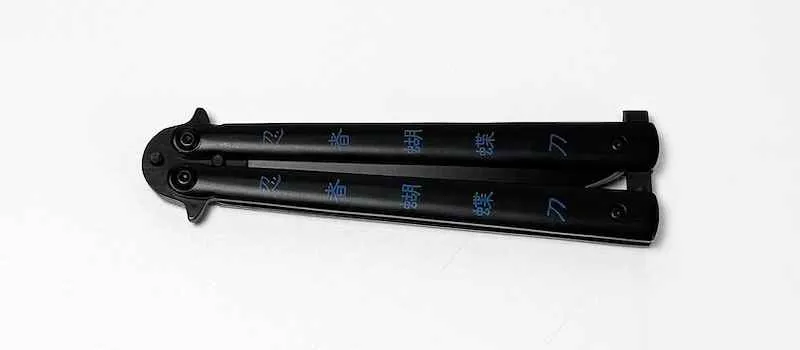 Couteau papillon Balisong Albainox Night Fighter II