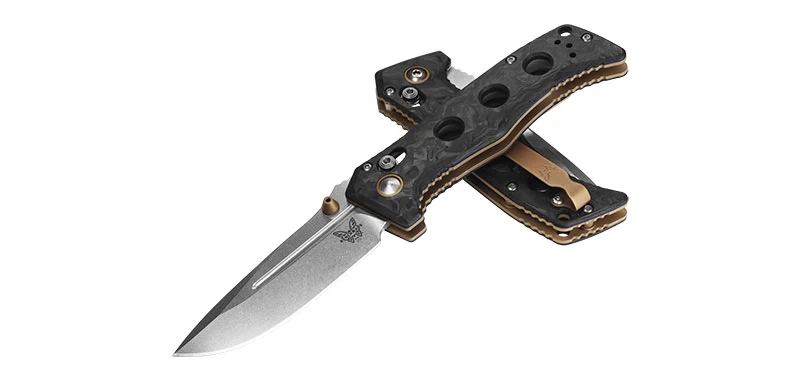 Couteau de Poche Benchmade Mini adamas Carbone