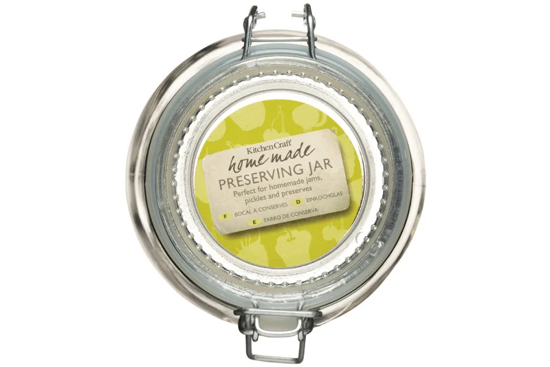 Pot de conservation KitchenCraft Home Made en verre 750ml avec joint hermétique
