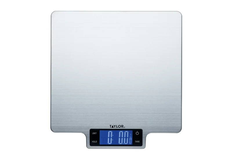 Balance de cuisine numérique Taylor Pro en acier inoxydable capacité 10kg