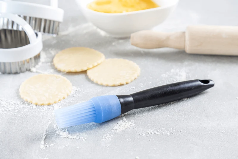 Pinceau pour pâtisserie KitchenCraft à poils en silicone manche polymère