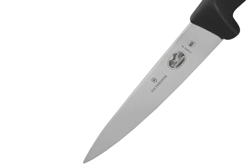 Couteau à désosser et à saigner Victorinox 5.5603.16 lame 16cm manche en fibrox noir