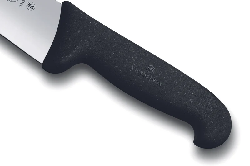 Couteau de boucher Victorinox 5.5203.26 lame 26cm manche fibrox noir