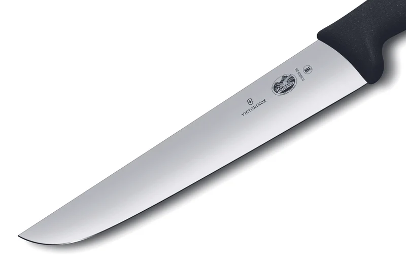 Couteau de boucher Victorinox 5.5203.26 lame 26cm manche fibrox noir