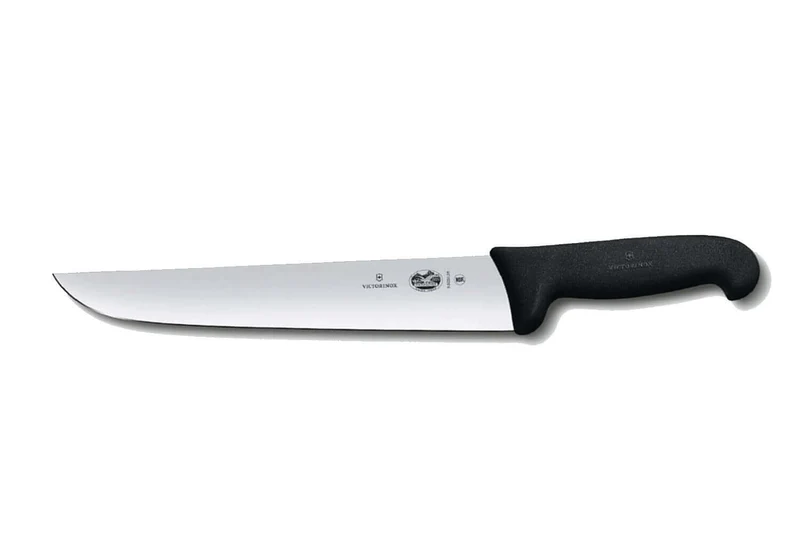 Couteau de boucher Victorinox 5.5203.23 lame 23cm manche fibrox noir