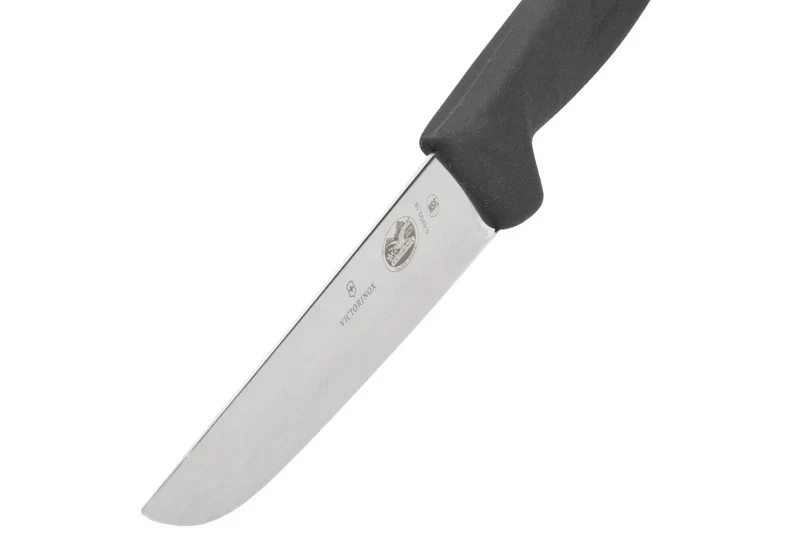 Couteau de boucher Victorinox 5.5203.18 lame 18cm manche fibrox noir