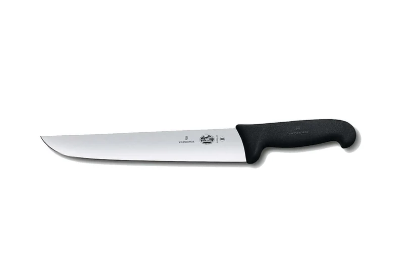 Couteau de boucher Victorinox 5.5203.16 lame 16cm manche fibrox noir