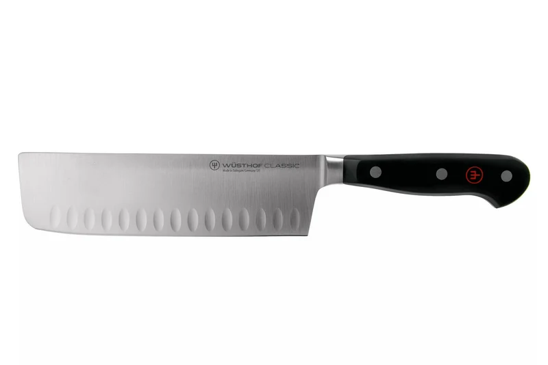Couteau Nakiri Wusthof Classic forgé lame alvéolée 17cm