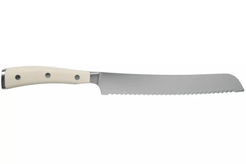 Couteau à pain Wüsthof Classic Ikon blanc forgé 20cm