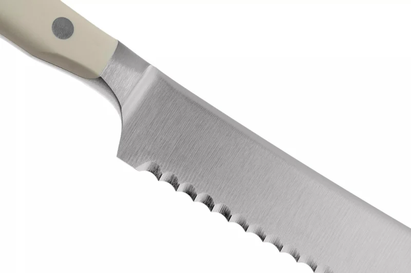 Couteau à pain Wüsthof Classic Ikon blanc forgé 20cm