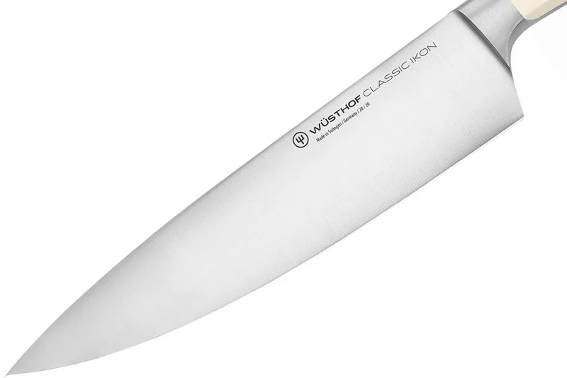 Couteau de chef Wüsthof Classic Ikon blanc forgé 20cm