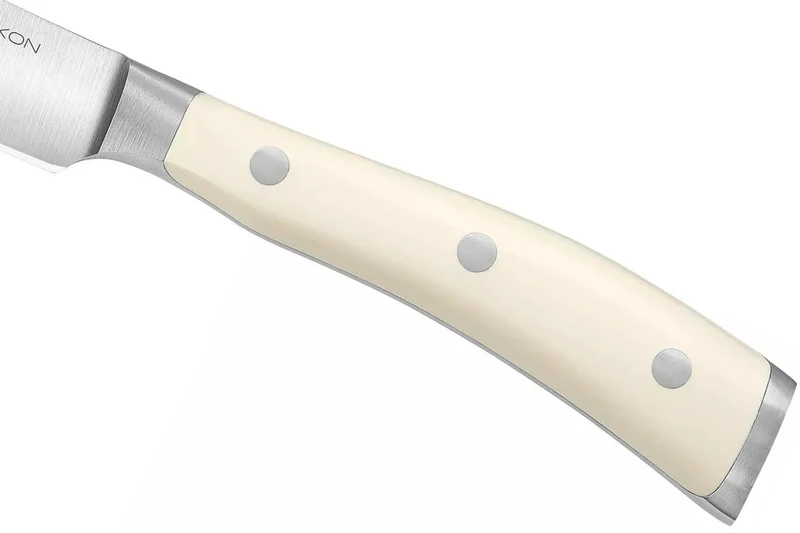Couteau tranchelard Wüsthof Classic Ikon Blanc forgé 16cm