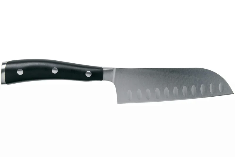 Couteau santoku Wüsthof Classic Ikon forgé lame alvéolée 14cm