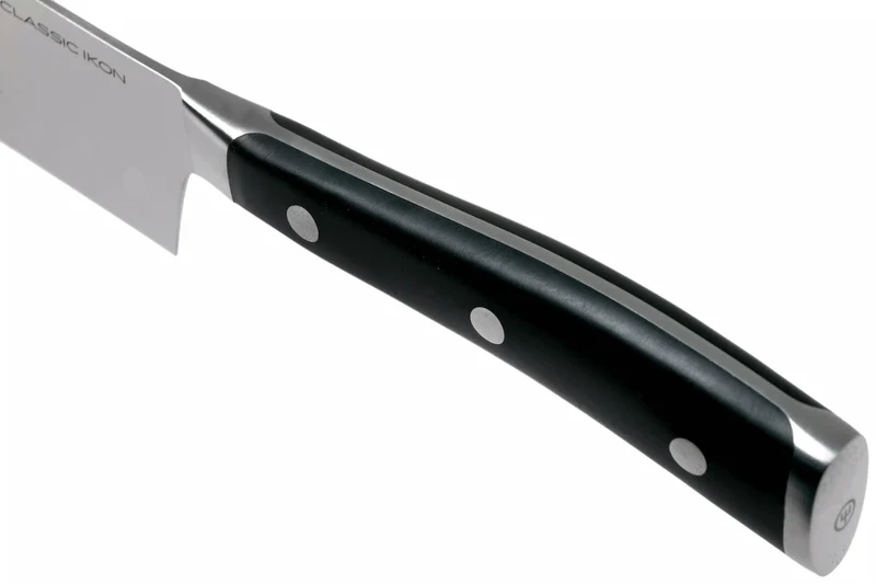 Couteau santoku Wüsthof Classic Ikon forgé lame alvéolée 14cm