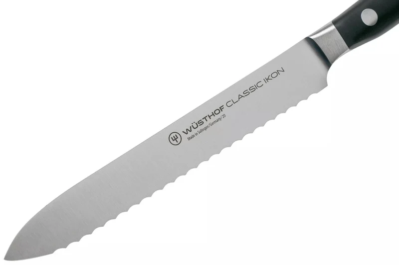 Couteau à saucisson Wüsthof Classic Ikon forgé 14cm