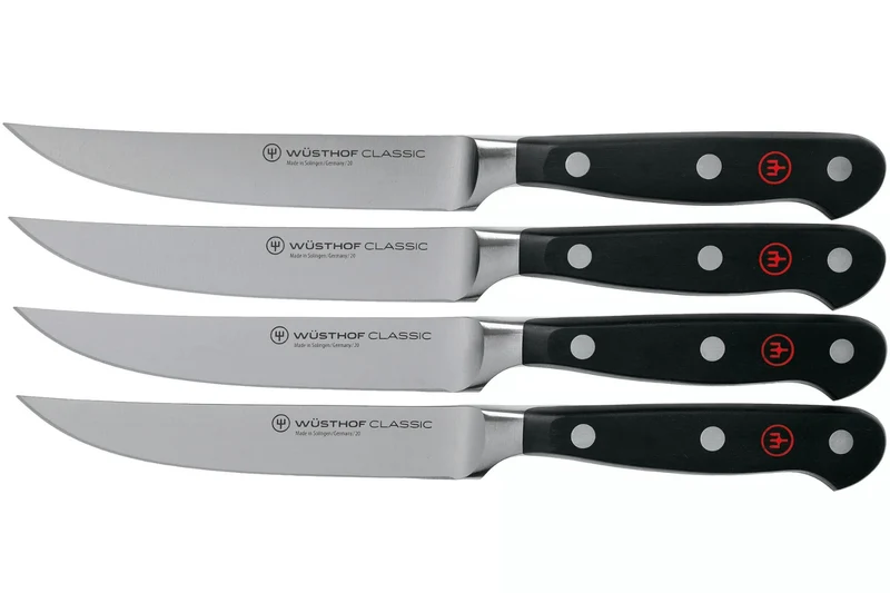 Coffret de 4 Couteaux à steak Wüsthof Classic forgés 12cm
