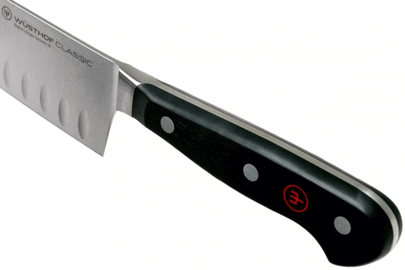 Couteau Santoku Wüsthof Classic alvéolé forgé 17cm