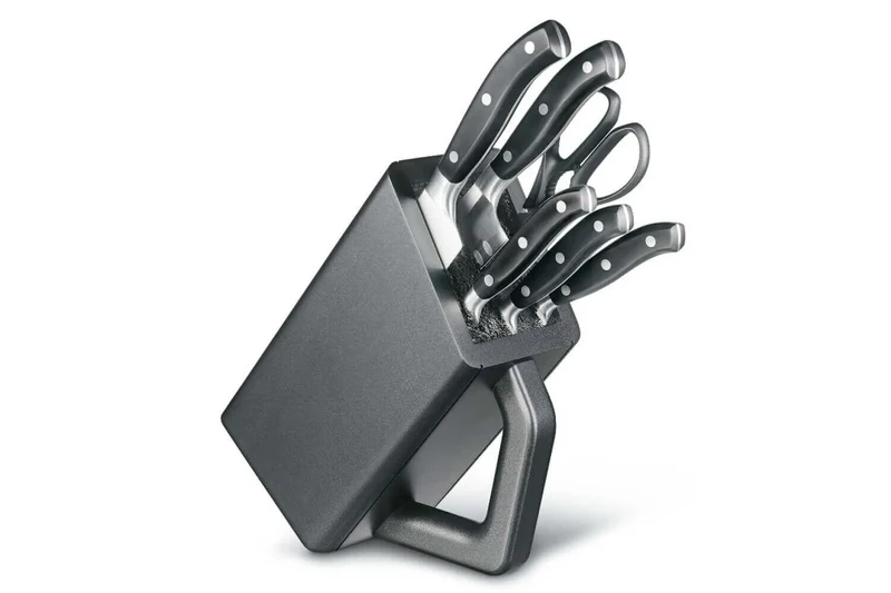Bloc 1 à 6 couteaux noir Universel Victorinox noir