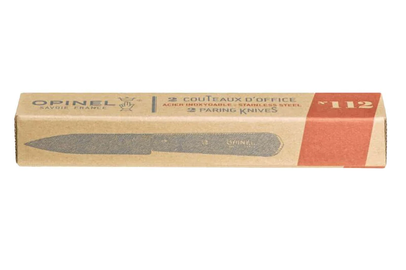 2 Couteaux d'office Opinel AF "N°112" lame inox 10 cm