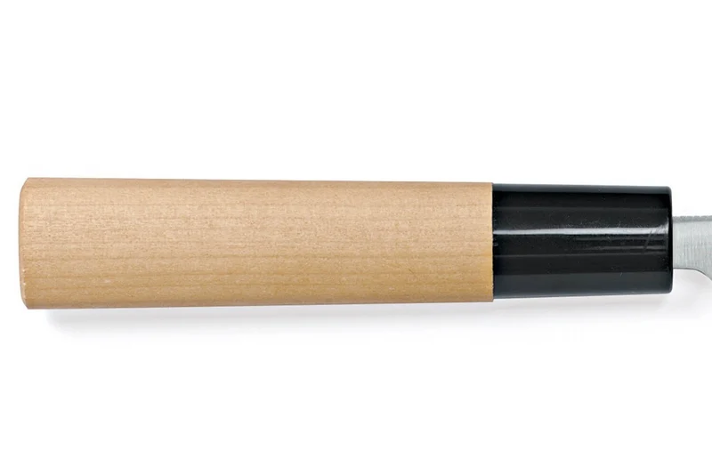 Couteau Yanagiba japonais Chroma Haiku 21cm manche Honoki