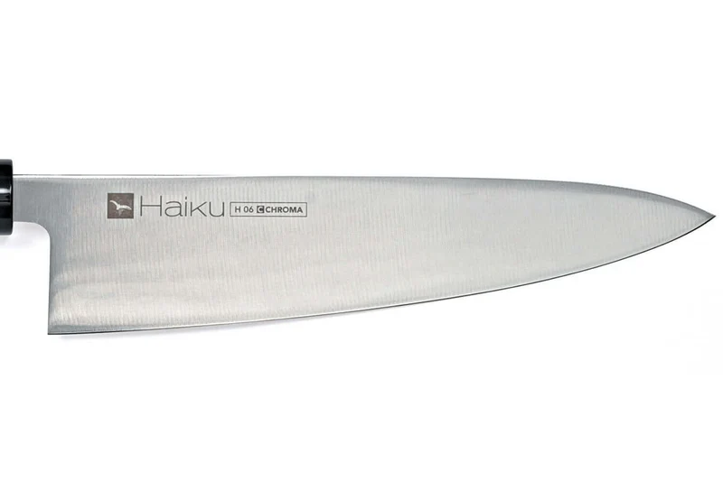 Couteau de chef japonais Chroma Haiku 20cm manche Honoki
