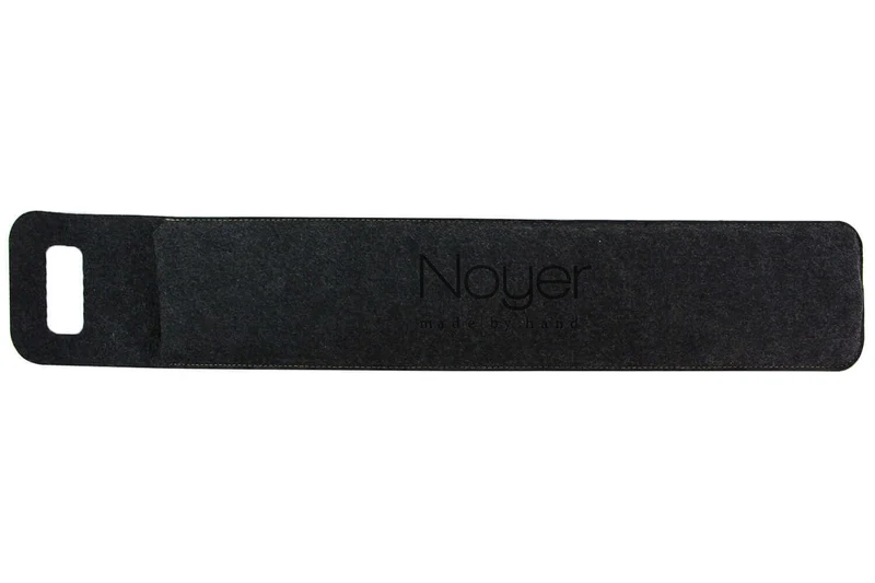 Barre magnétique artisanale haut de gamme Noyer 60cm pour 8 couteaux