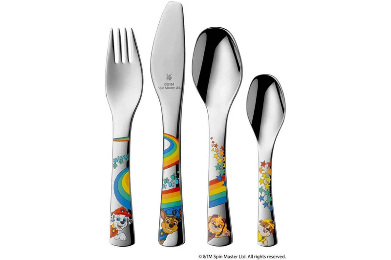 Coffret repas enfant WMF Pat'Patrouille acier inox 18/10 et porcelaine