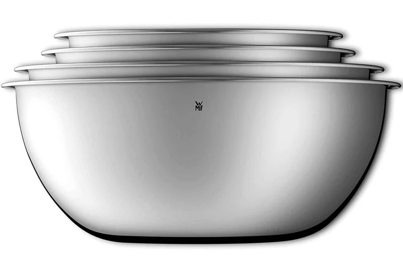 Set de 4 bols de cuisine WMF Gourmet en acier inox 18/10 Cromargan