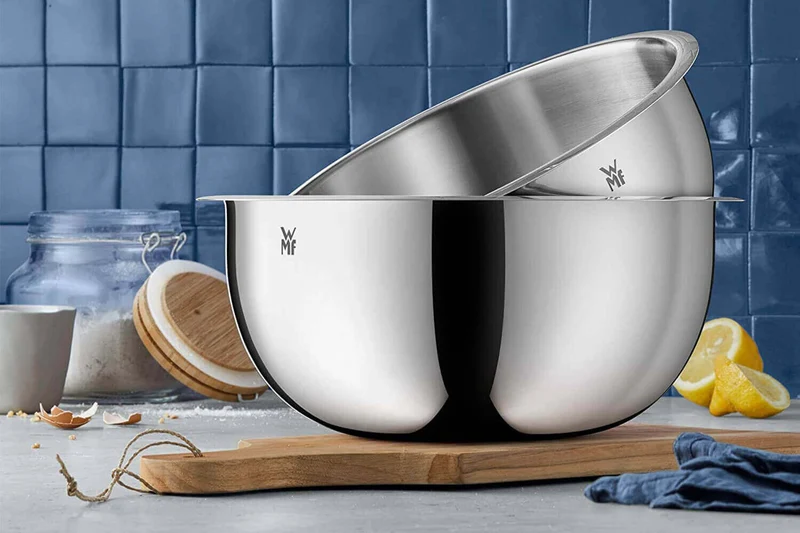 Set de 4 bols de cuisine WMF Gourmet en acier inox 18/10 Cromargan