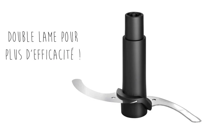 Hachoir électrique WMF Kult X avec bol en verre 1L