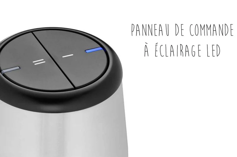 Hachoir électrique WMF Kult X avec bol en verre 1L