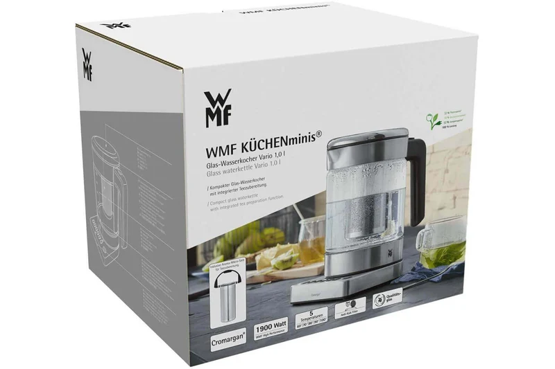 Bouilloire/Théière WMF Kitchenminis Vario en verre 1L