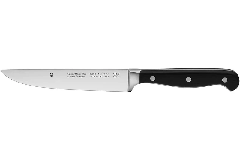 Bloc en chêne WMF Spitzenklasse Plus 5 couteaux de cuisine rivetés