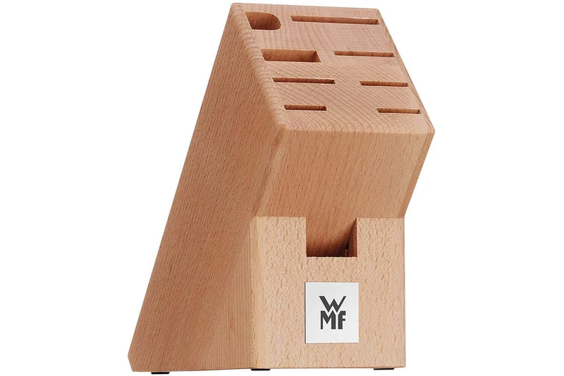 Bloc en chêne WMF Spitzenklasse Plus 5 couteaux de cuisine rivetés