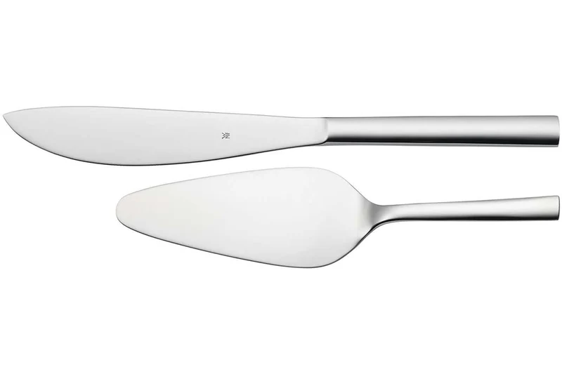 Set de 2 couverts à gâteau WMF Nuova en acier inox 18/10 Cromargan