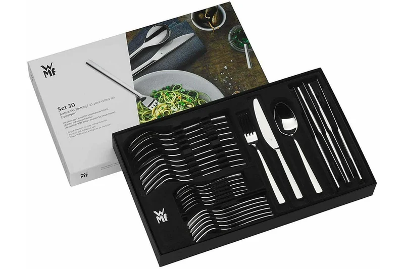 Ménagère 30 pièces WMF Boston en acier inox 18/10 Cromargan