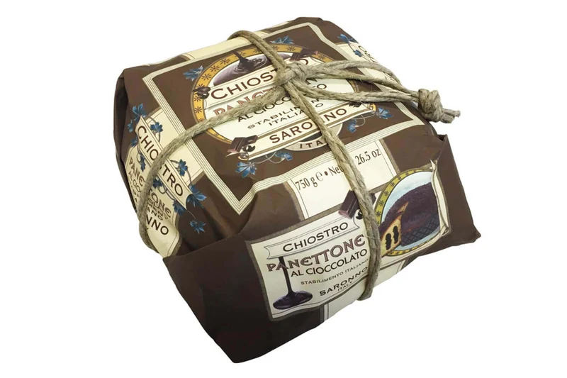 Panettone Chiostro Di Saronno chocolat 750g haut de gamme - Fabrication italienne artisanale