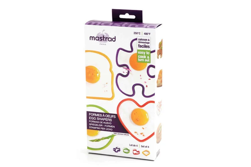 Set de 4 formes de cuisson Mastrad pour œufs, muffins, cookies