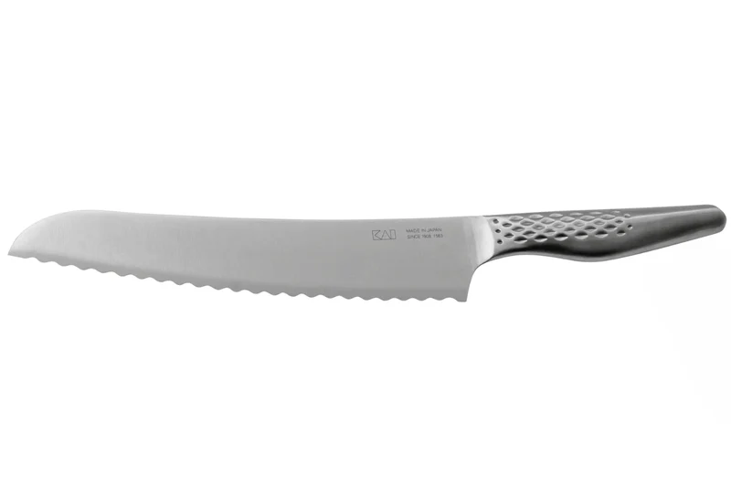 Couteau à pain japonais Kai Seki Shoso lame dentelée 21cm