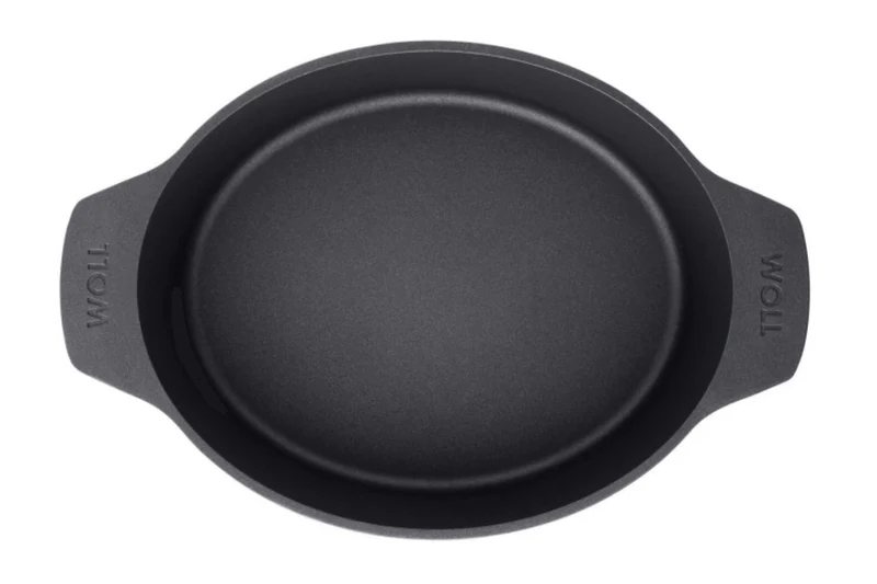 Cocotte ovale Woll Diamond Lite en fonte d'aluminium + anses amovibles polymère