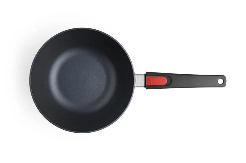 Wok Woll Diamond Lite en fonte d'aluminium manche amovible polymère
