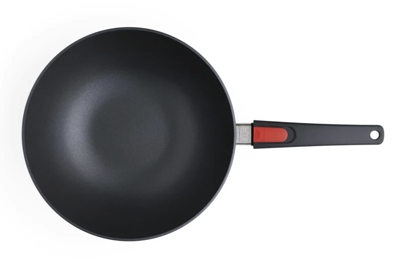 Wok Woll Diamond Lite en fonte d'aluminium manche amovible polymère