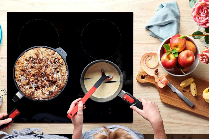 Sauteuse Woll Diamond Lite en fonte d'alumium avec manche amovible