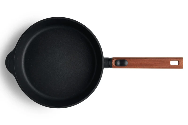 Sauteuse Woll Diamond QXR Eco Logic en fonte d'aluminium manche amovible bois